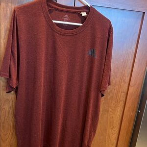 Adidas FreeLift Men's Burgundy Short Sleeve Tee 2XL